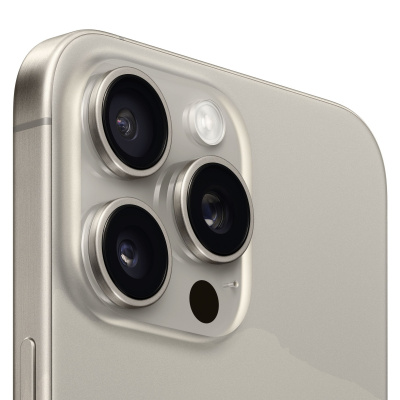 Apple iPhone 15 Pro, 256 ГБ (е-sim+nano sim), "натуральный титан"