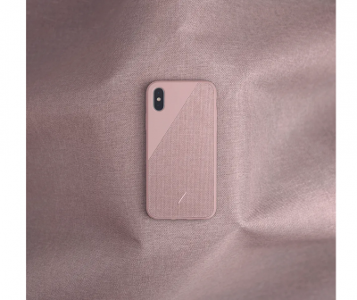 Чехол Native Union IPhone XR CLIC CANVAS, розовый, ткань